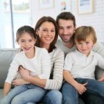 Family at the dentist